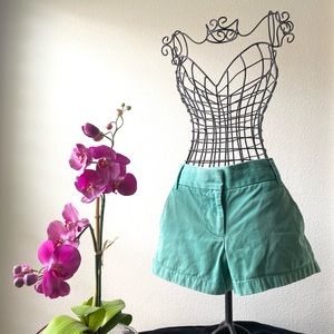 Sea-Foam Chino Green Shorts